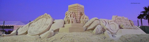"Long Beach Marathon Sand Sculpture 2009"