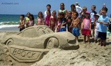 Brock Birthday Party Sand Sculpture