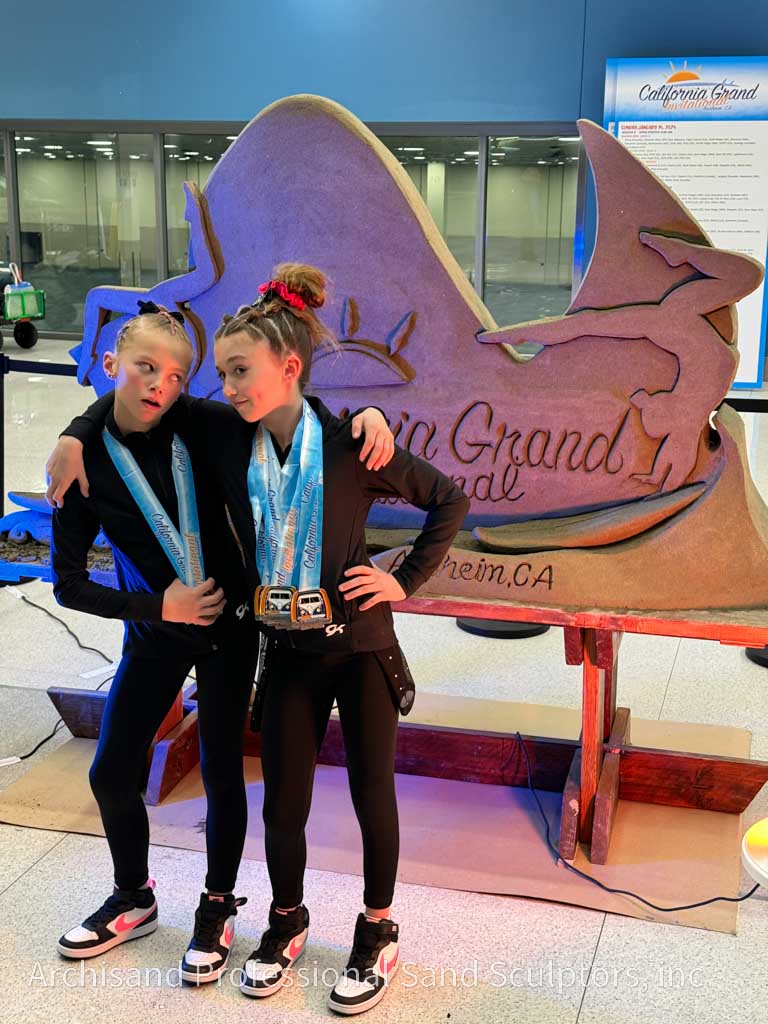 California Grand Invitational Amazing Girls Gymnastics, Sand Sculpture Design