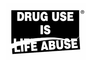 Drug use if life abuse logo